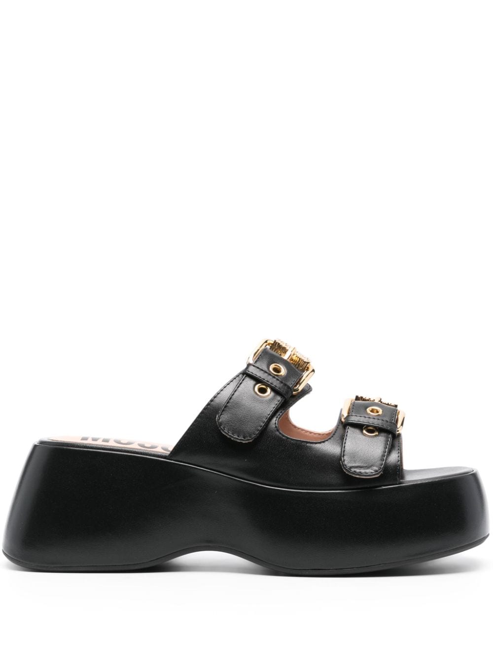 Square Open Toe Platform Sandals
