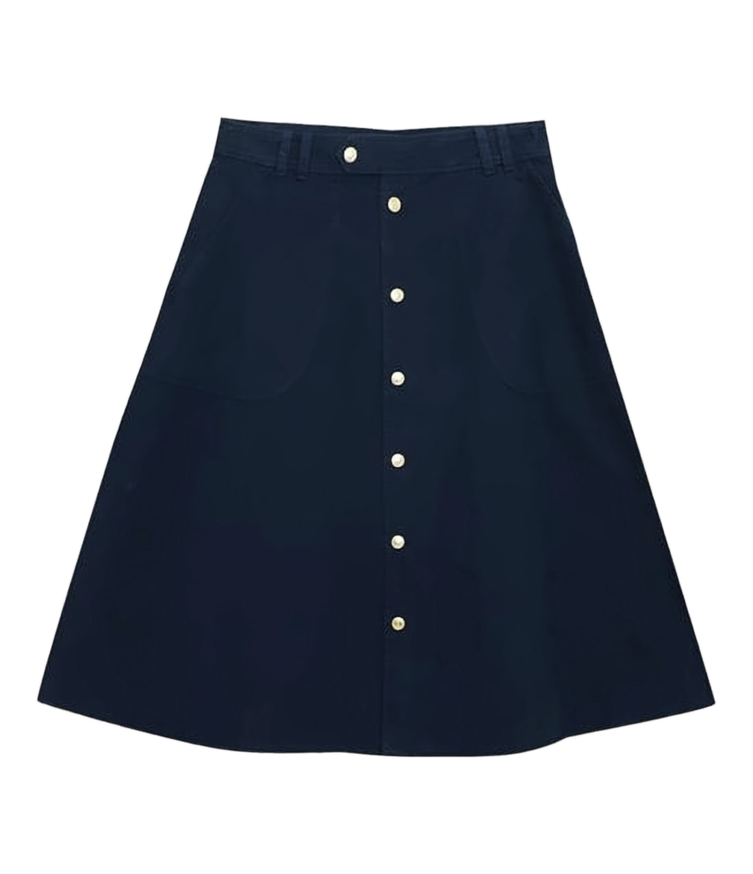 A-Line Midi Skirt