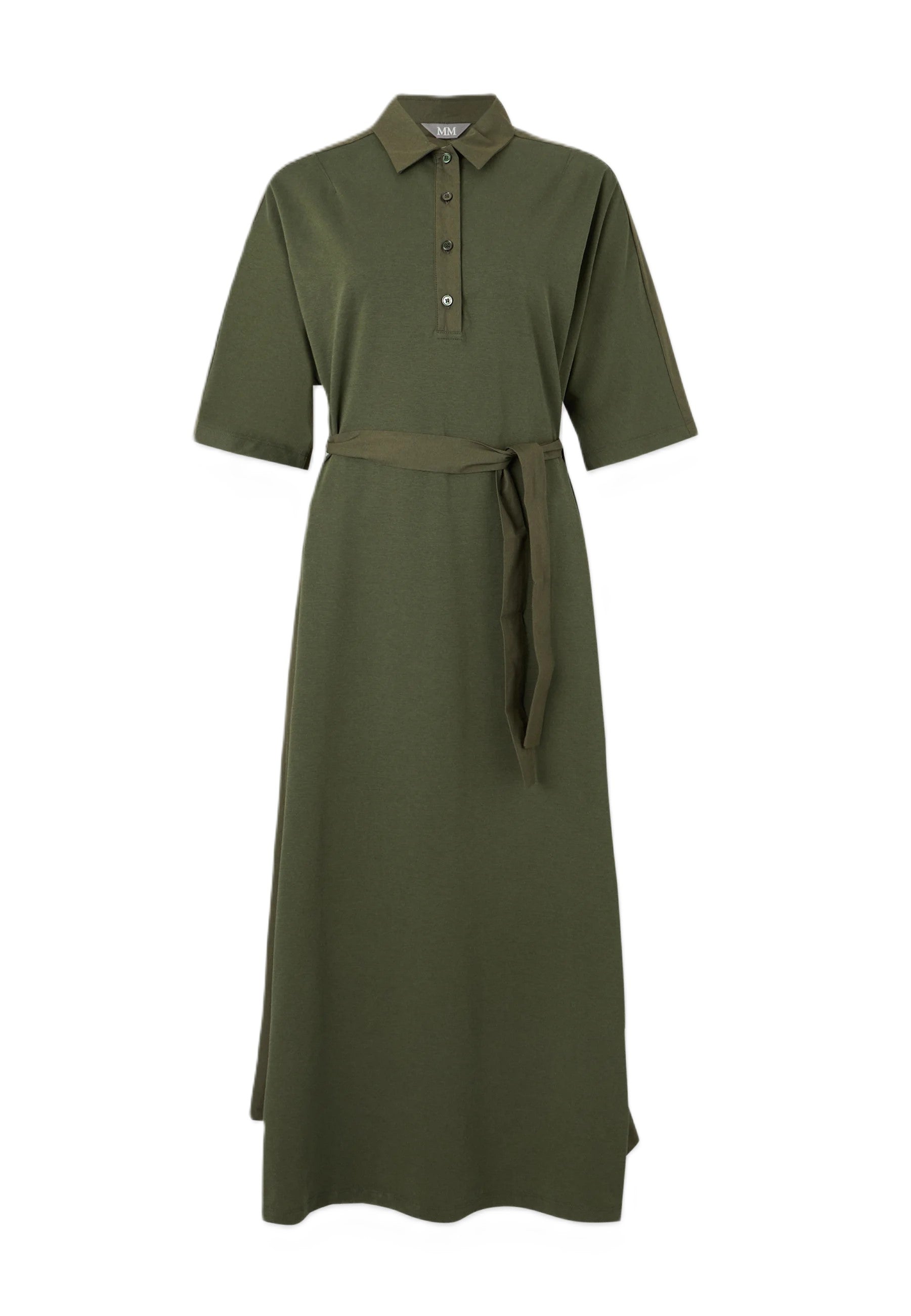 Midi Polo Dress with Relaxed Fit