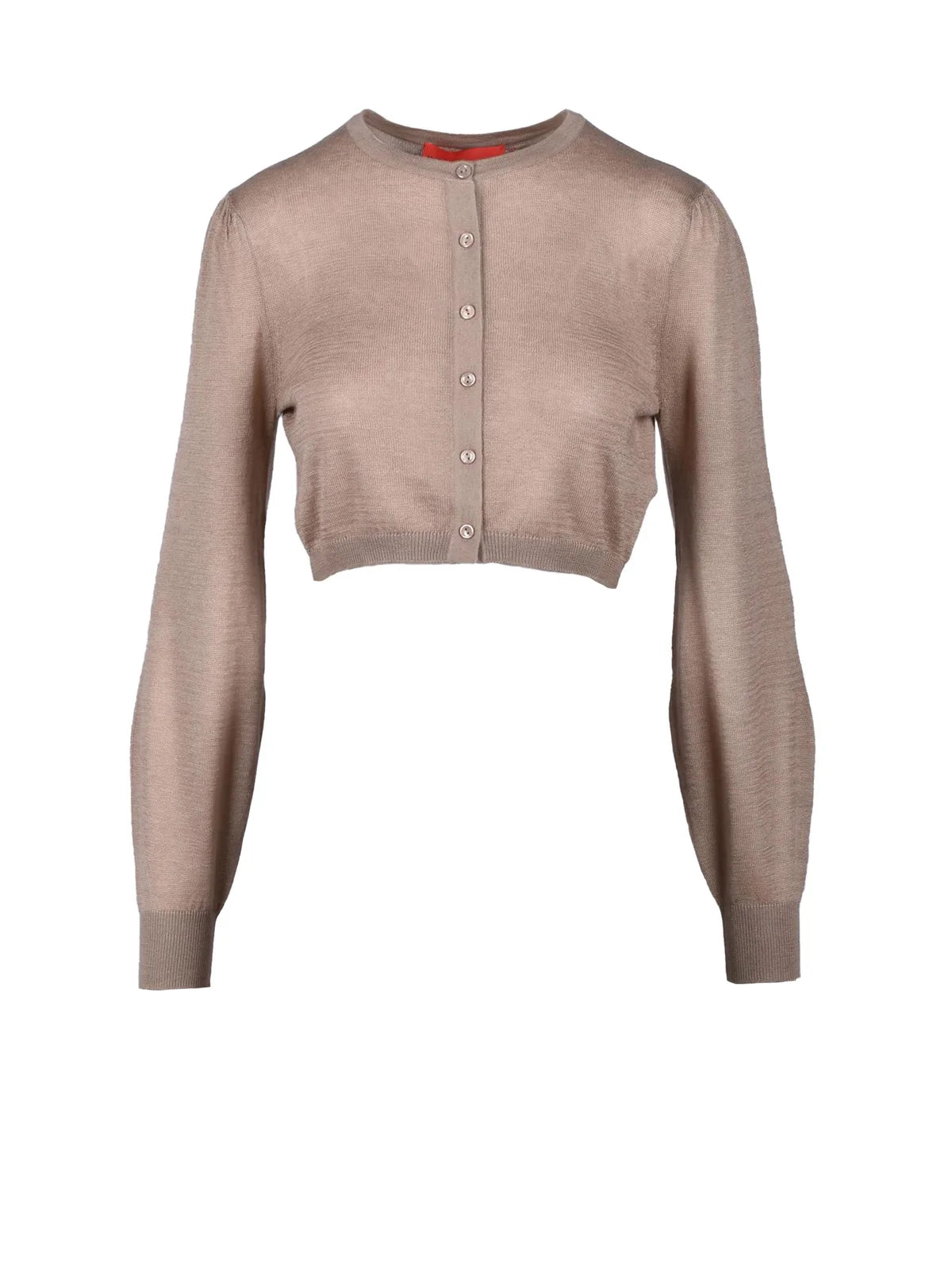 Silk And Cashmere Blend Cardigan With Button Front