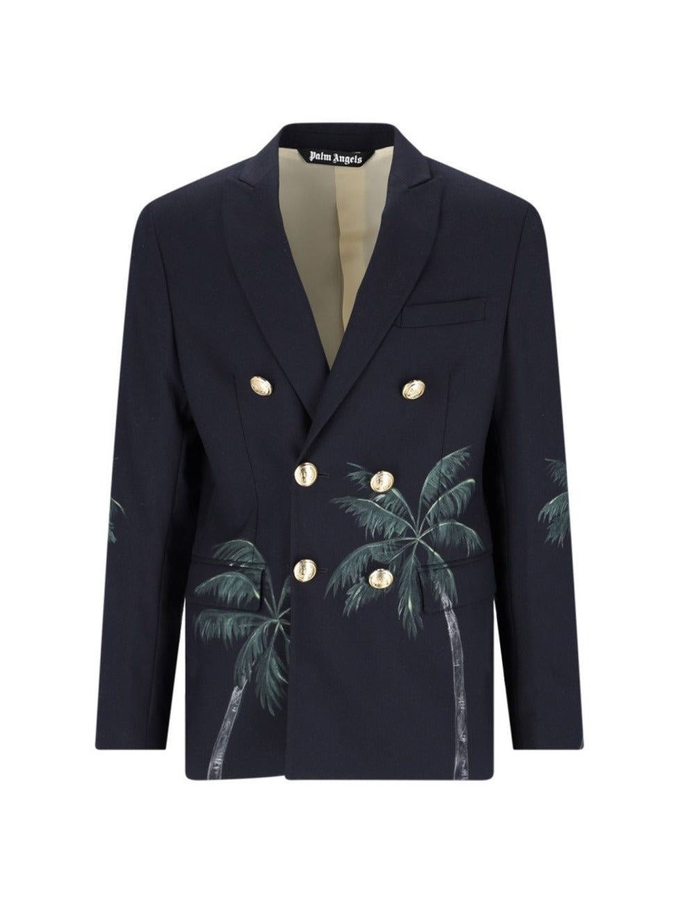 "Double-Breasted Blazer" – Blue