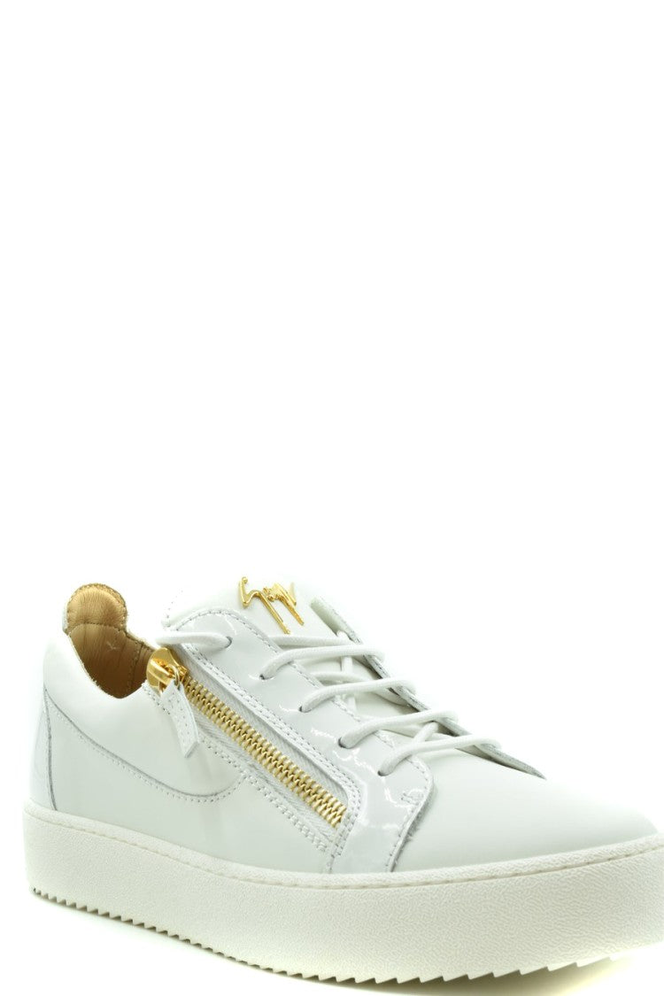 White Leather Sneakers