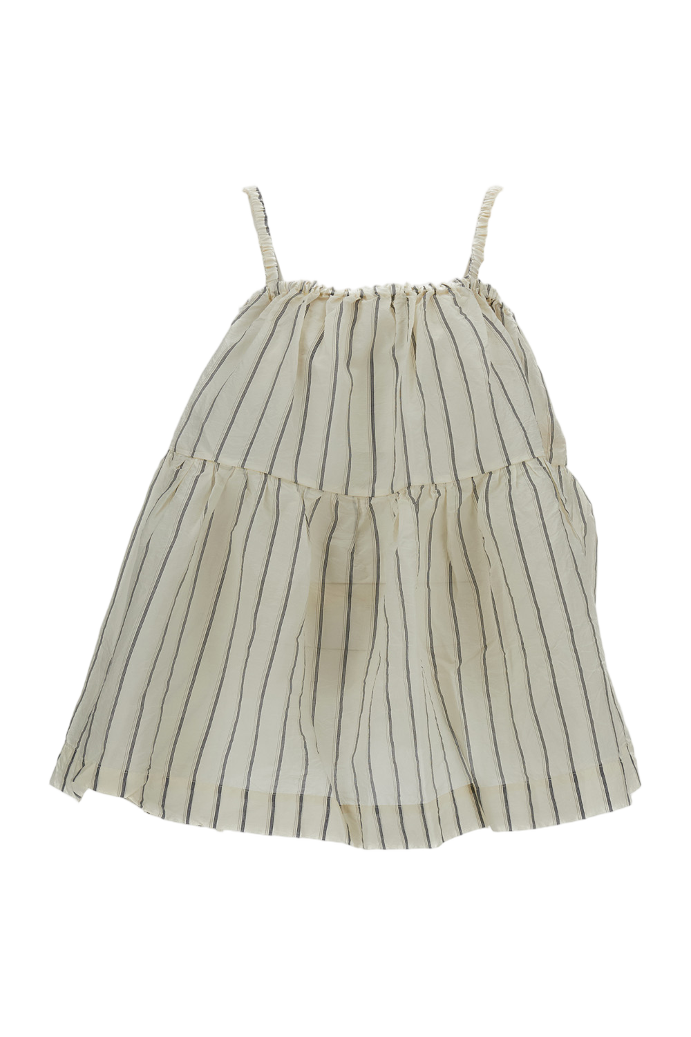 Silk Striped Tank Top