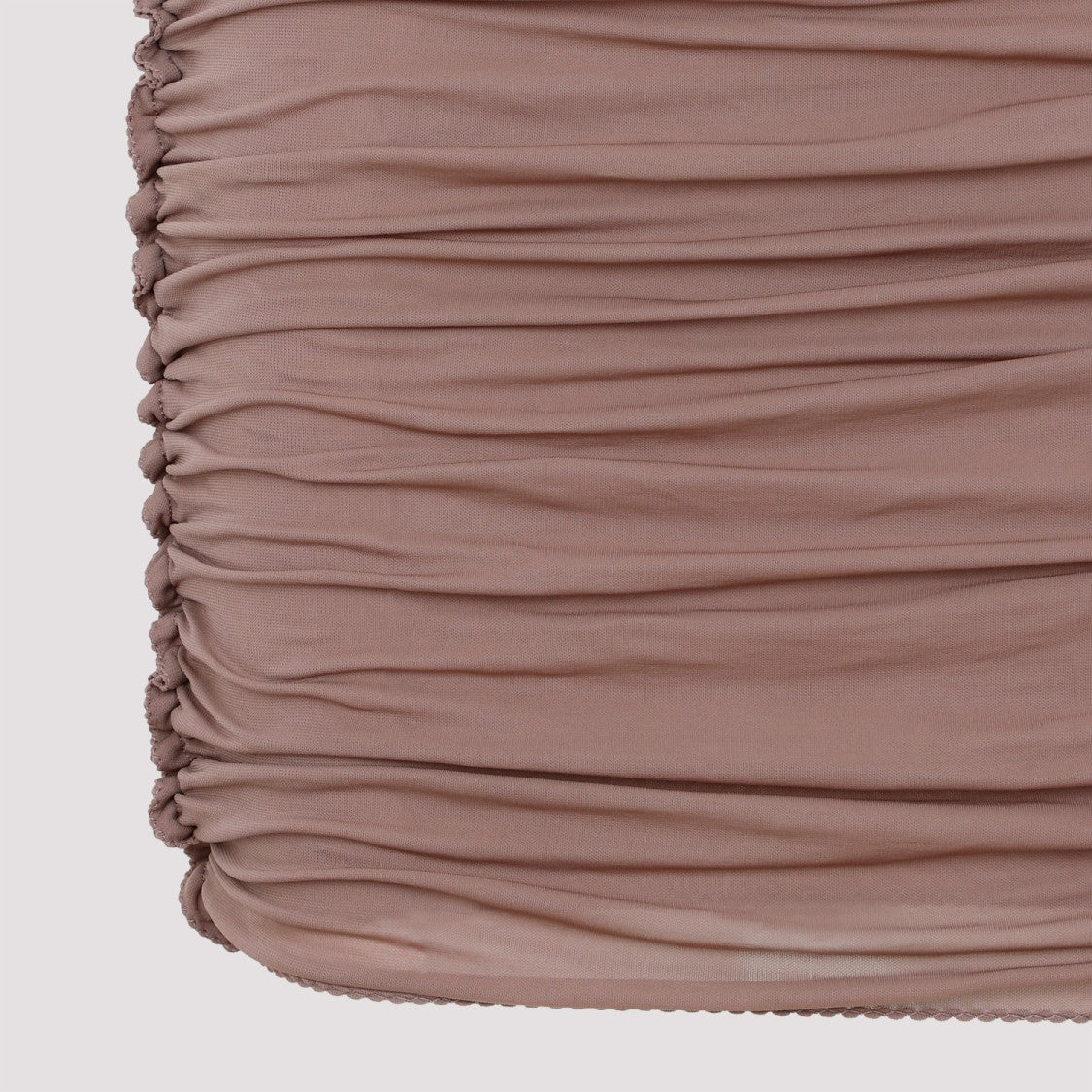 Pure Pink Cupro Mini Dress