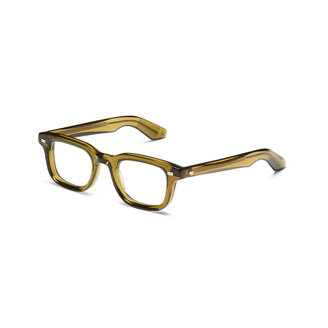 Or-Klt-O Klutz Translucent Olive Green Acetate Eyeglasses