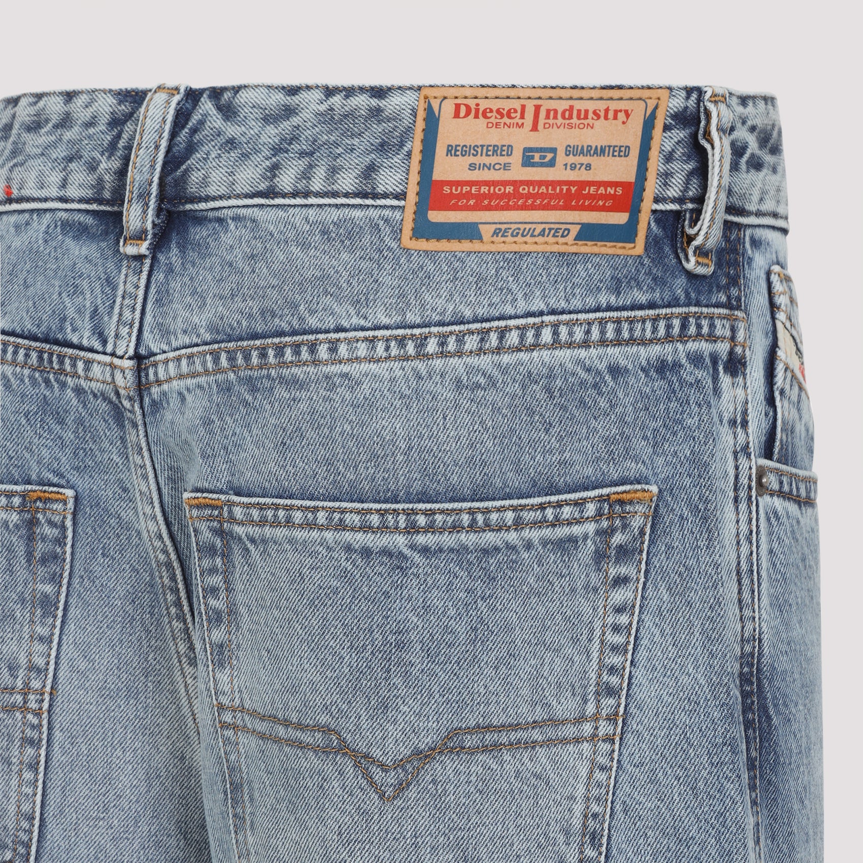 Blue Cotton Jeans