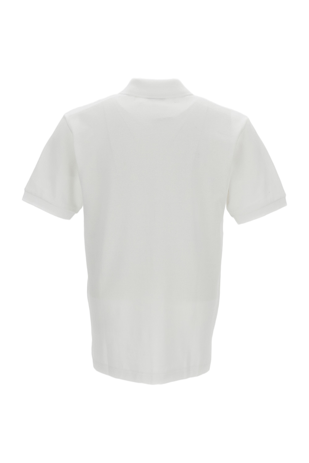 White Cotton Polo Shirt
