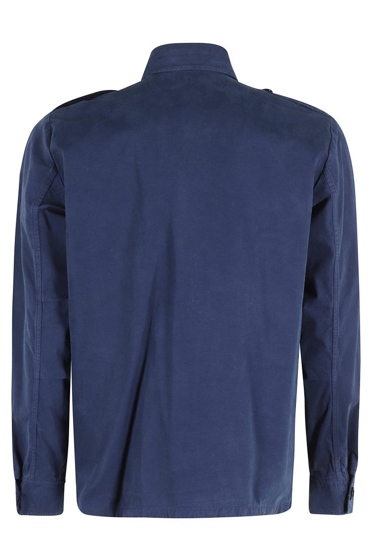 Field Jacket With Pointed Collar