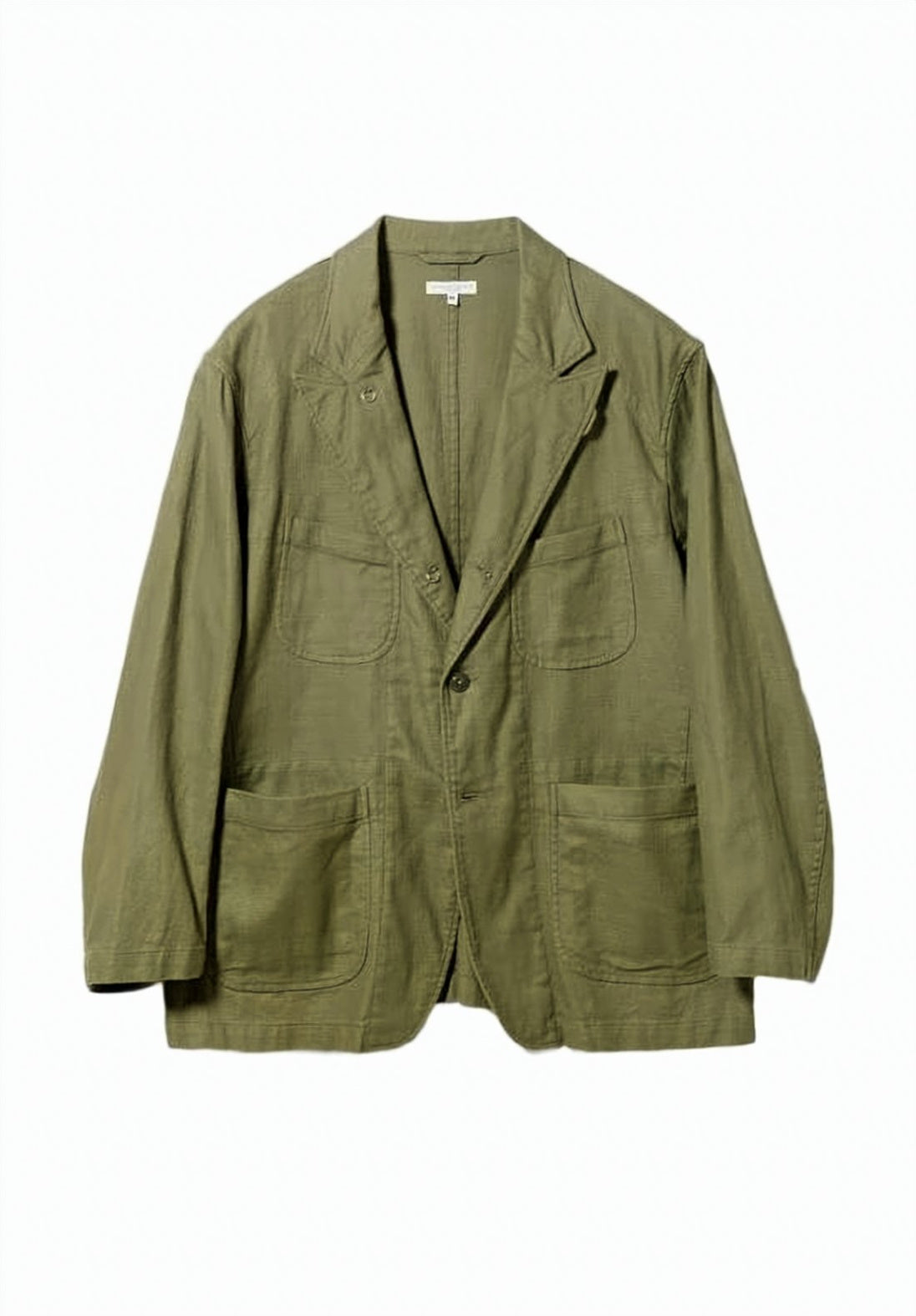 Relaxed Fit Green Jacket