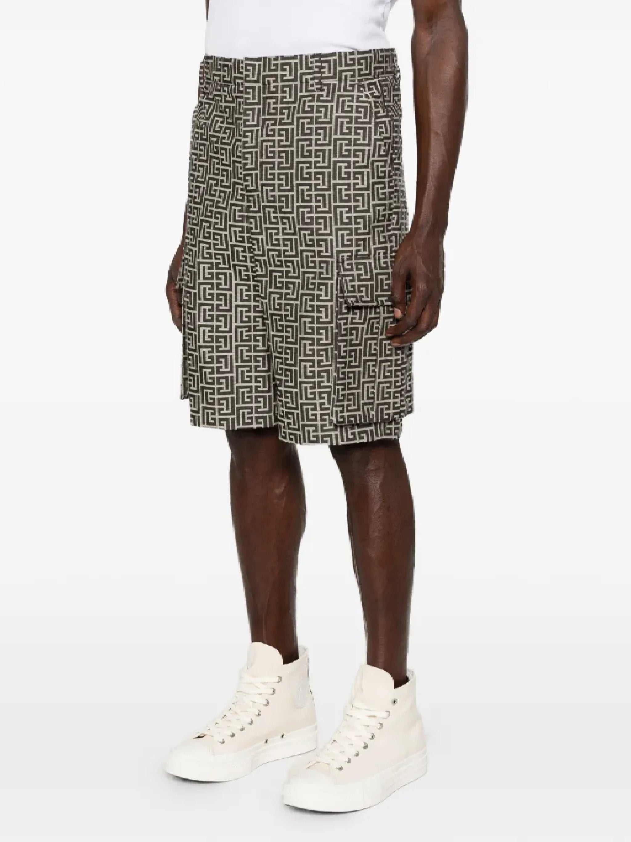 Black Shorts Relaxed Cargo Shorts