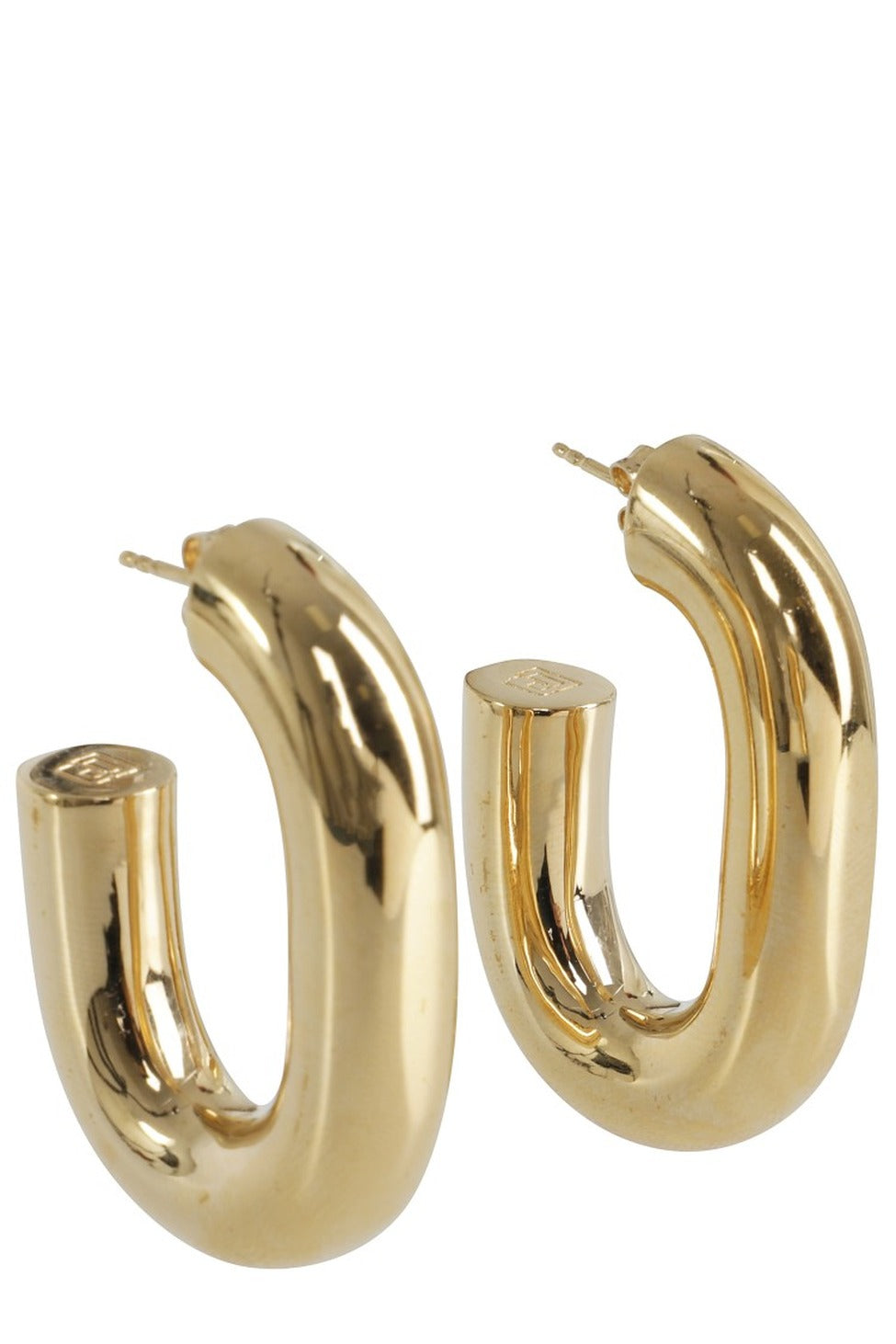 Xl Link Hoops Earrings