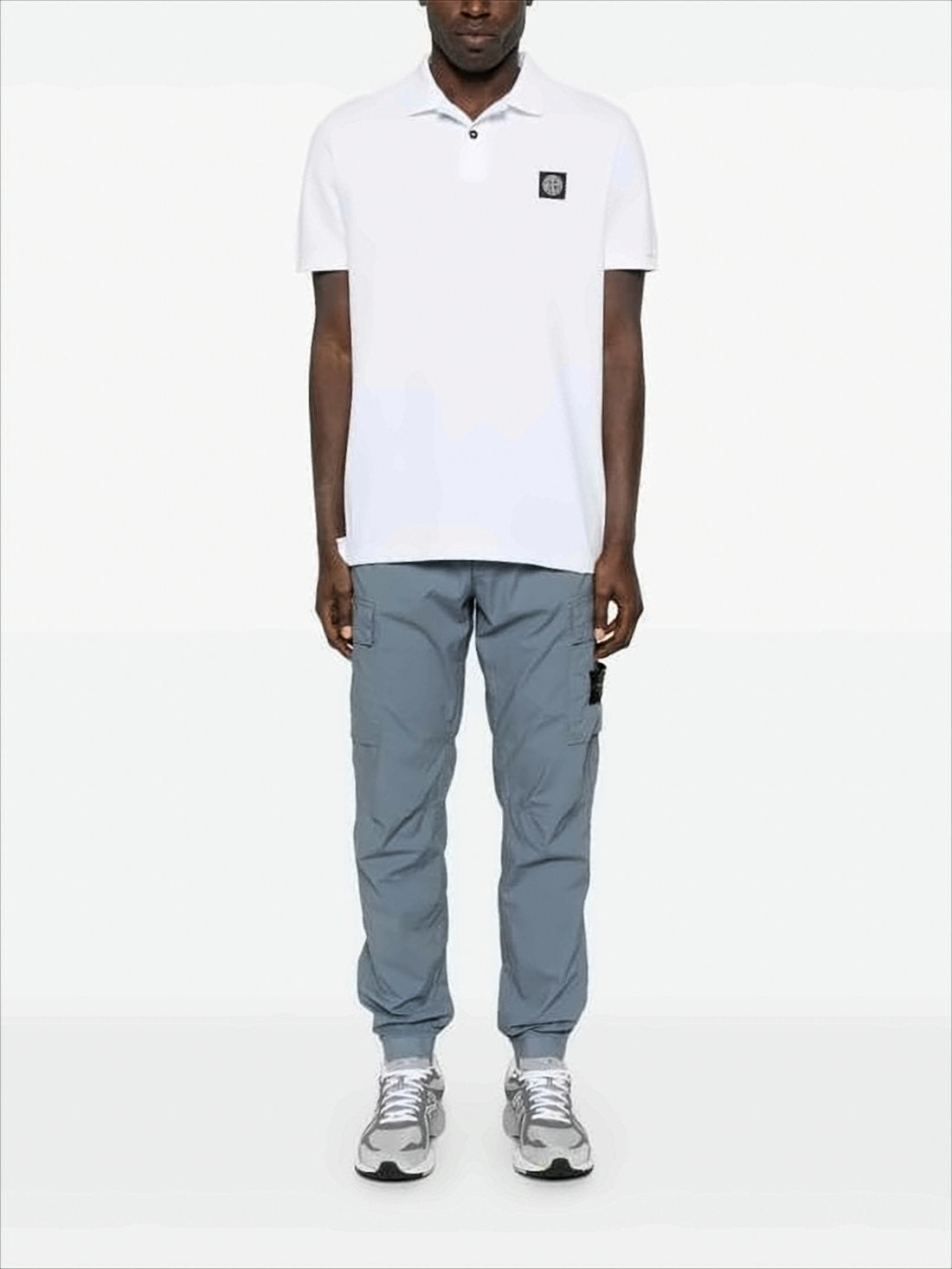 Short-Sleeve Polo Shirt with Classic Collar