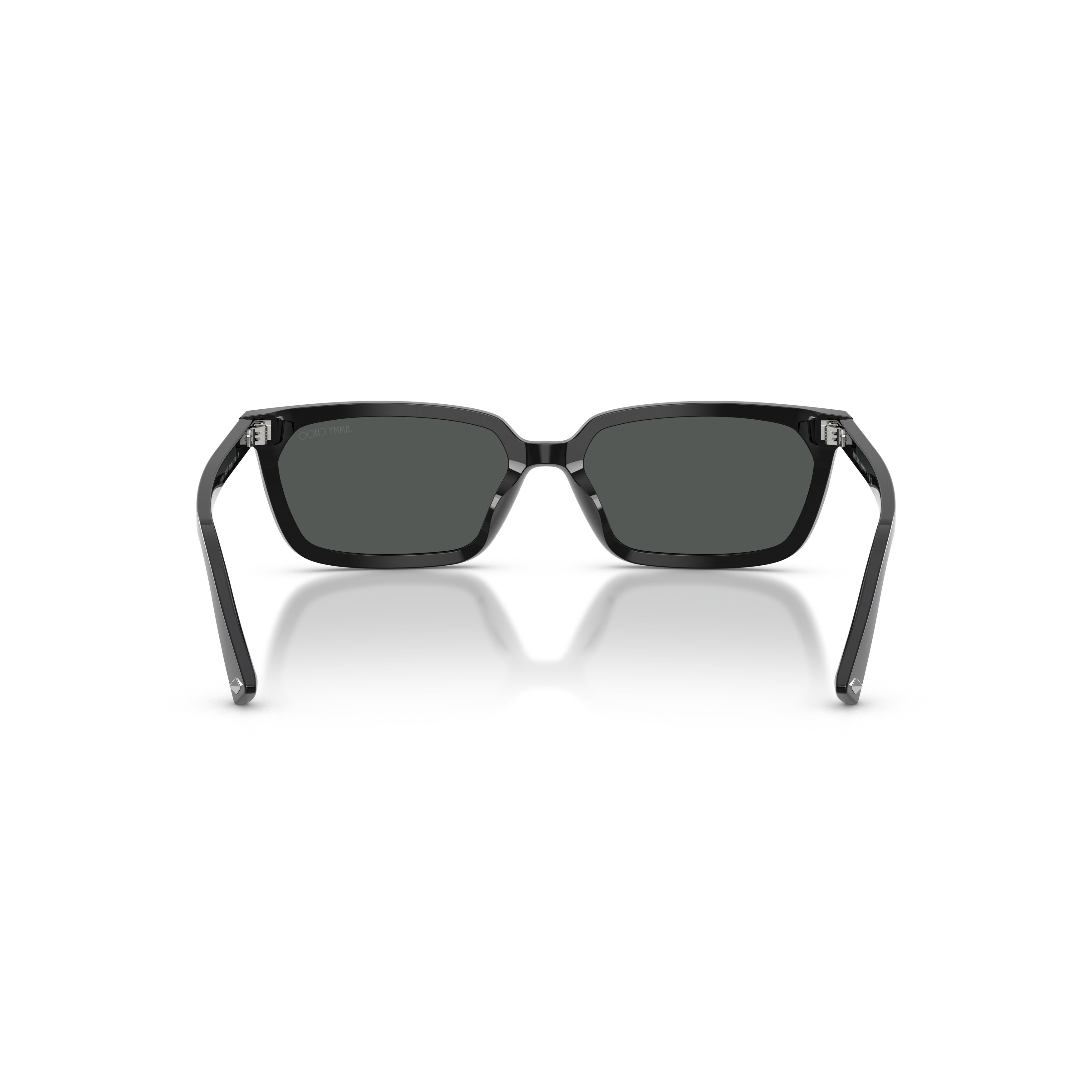 0jc5050u Bold Rectangular Acetate Sunglasses