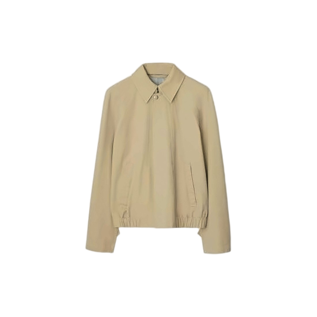 Lightweight Zip-Front Burberry Jacket