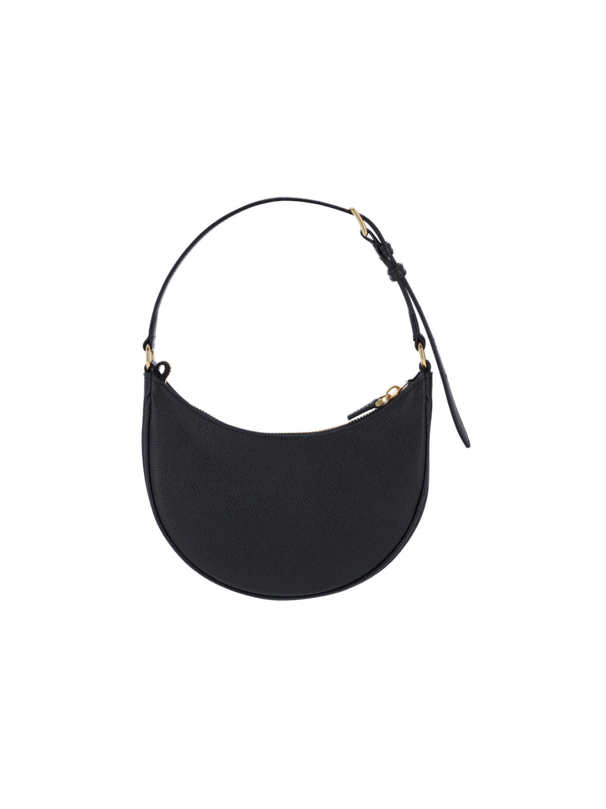 "Vlogo Signature" Mini Hobo Bag Black
