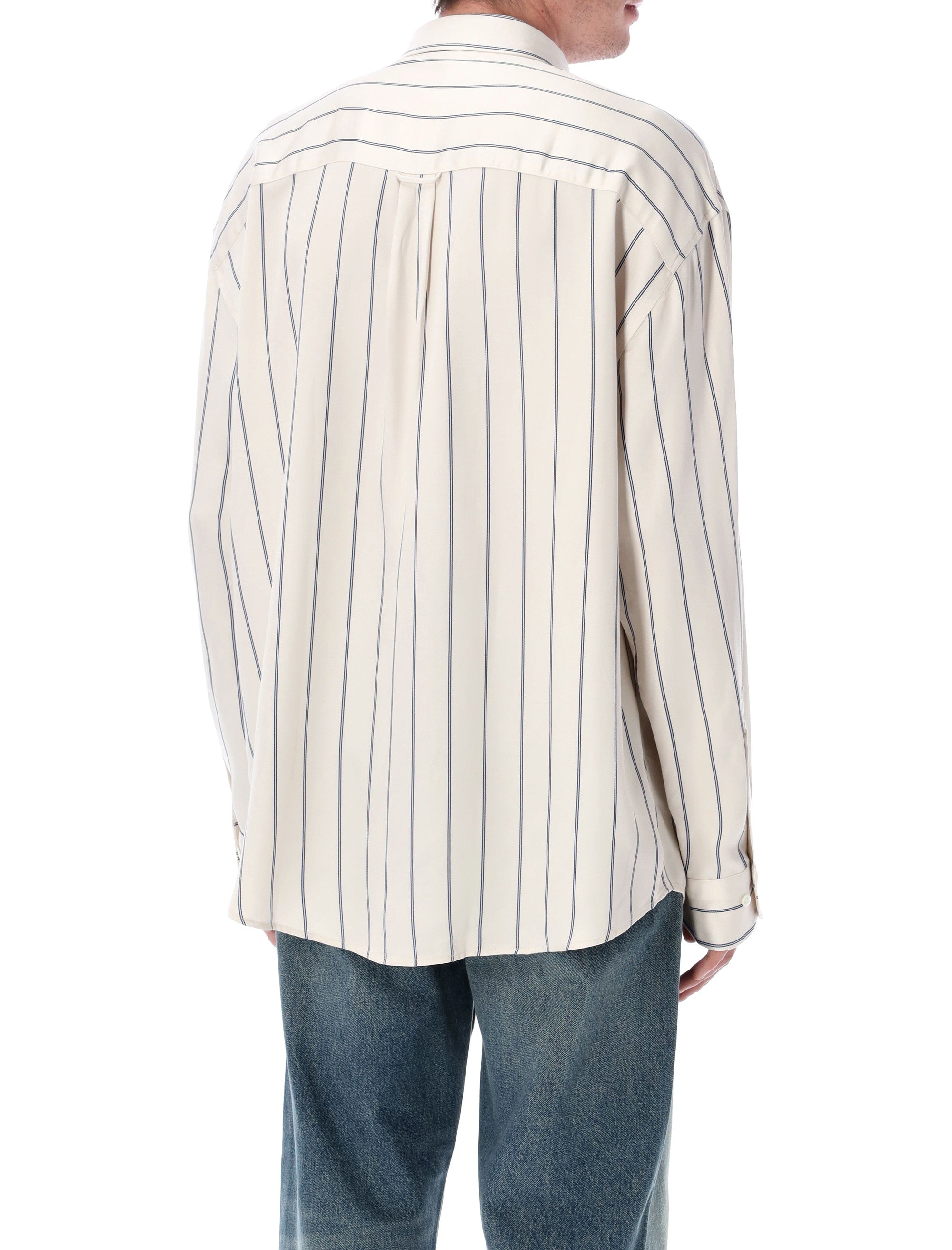 New Base Fluid Stripe Shirt