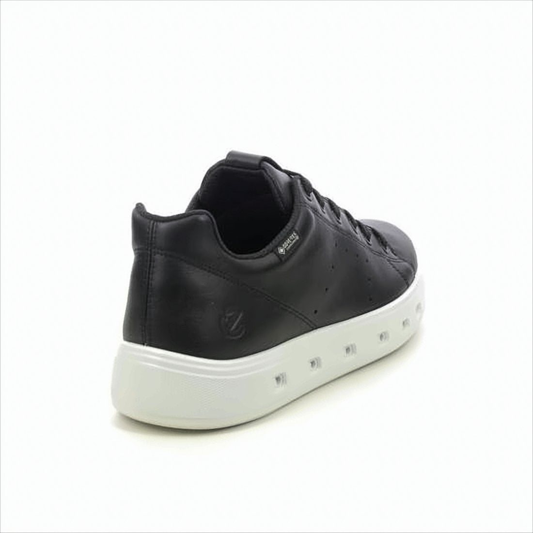 Smooth Leather Sneakers with Contemporary Rubber Sole