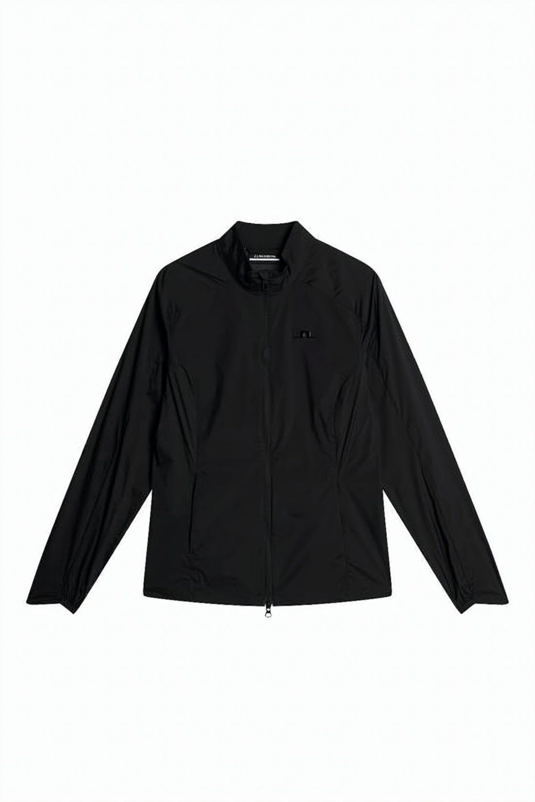 Sleek Minimalist Jacket with High Neck