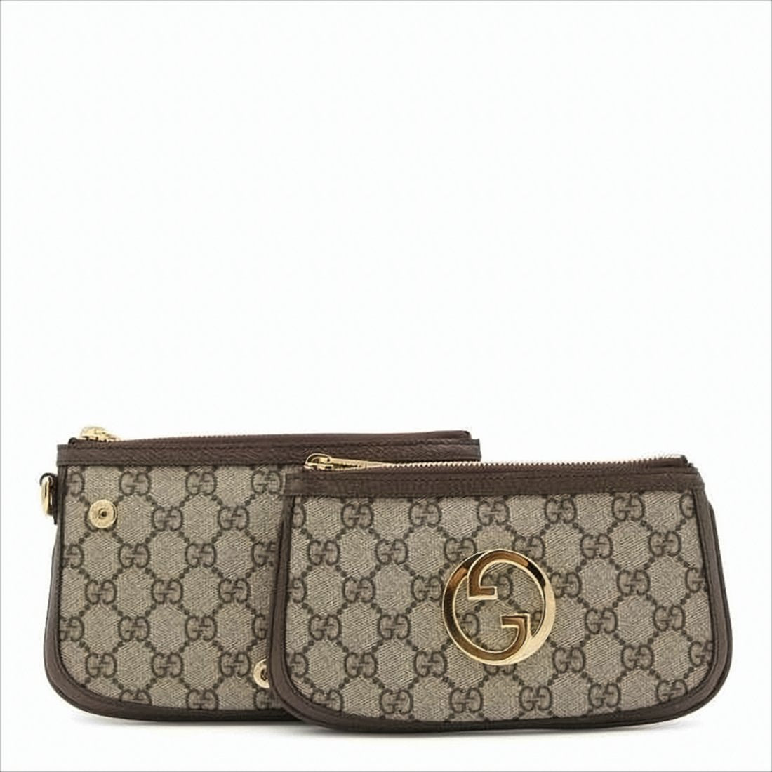 Compact Monogram Shoulder Bag