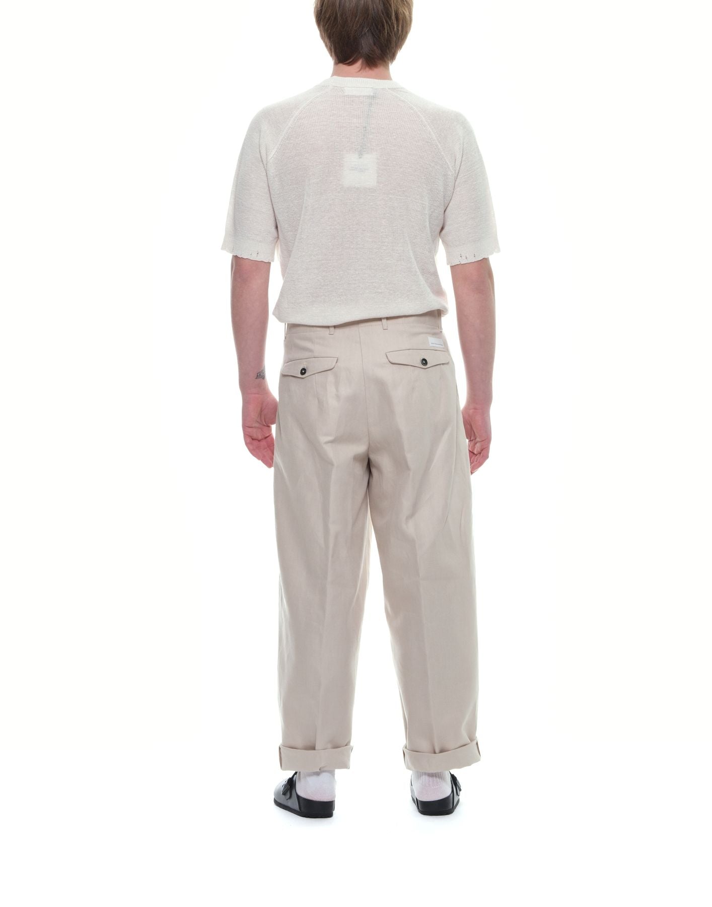 Relaxed Carrot Fit Chino Trousers