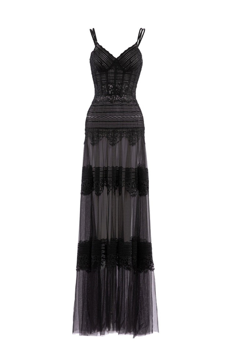 Lace Long Dress