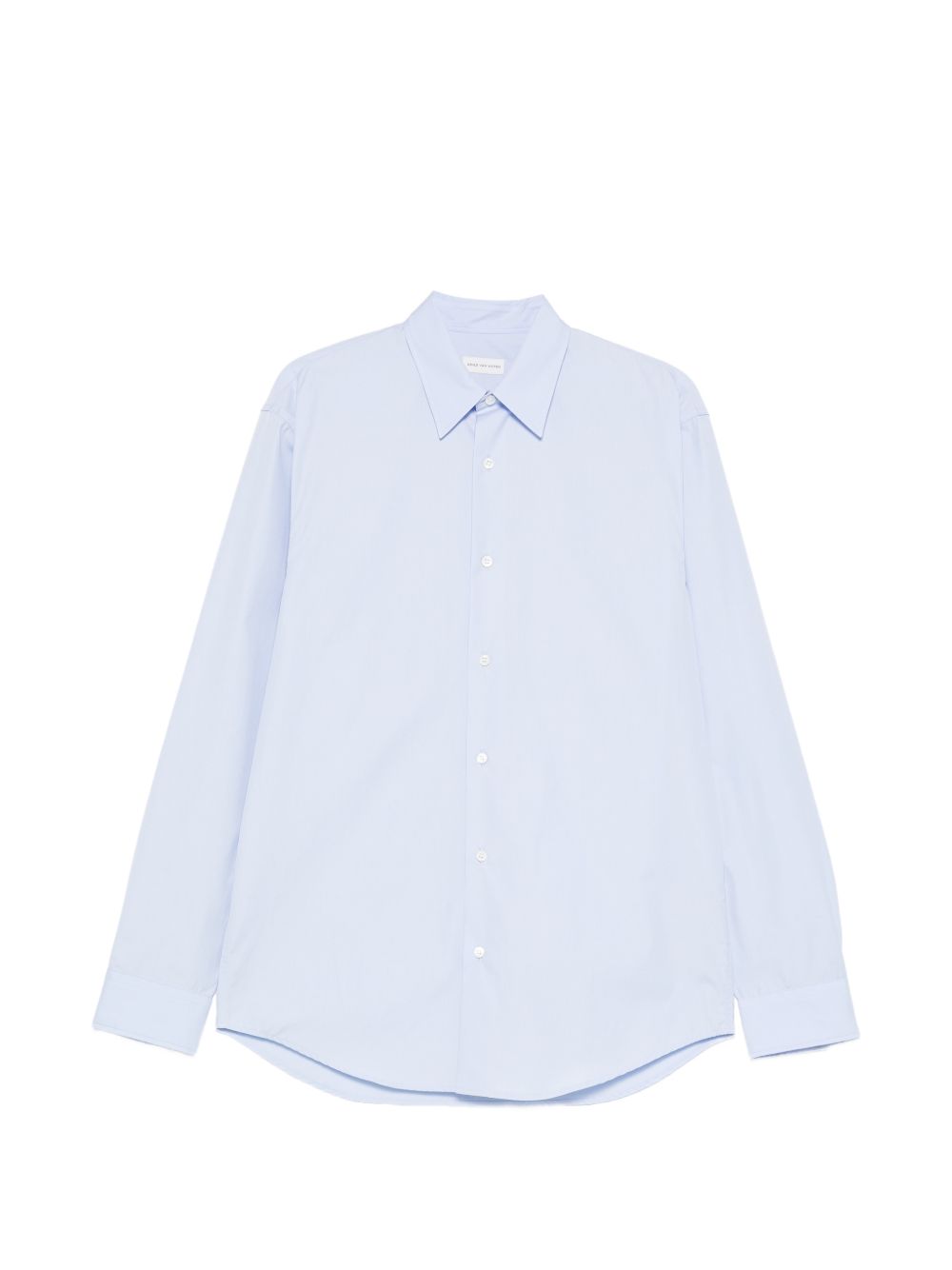 Point Collar Light Blue Shirt