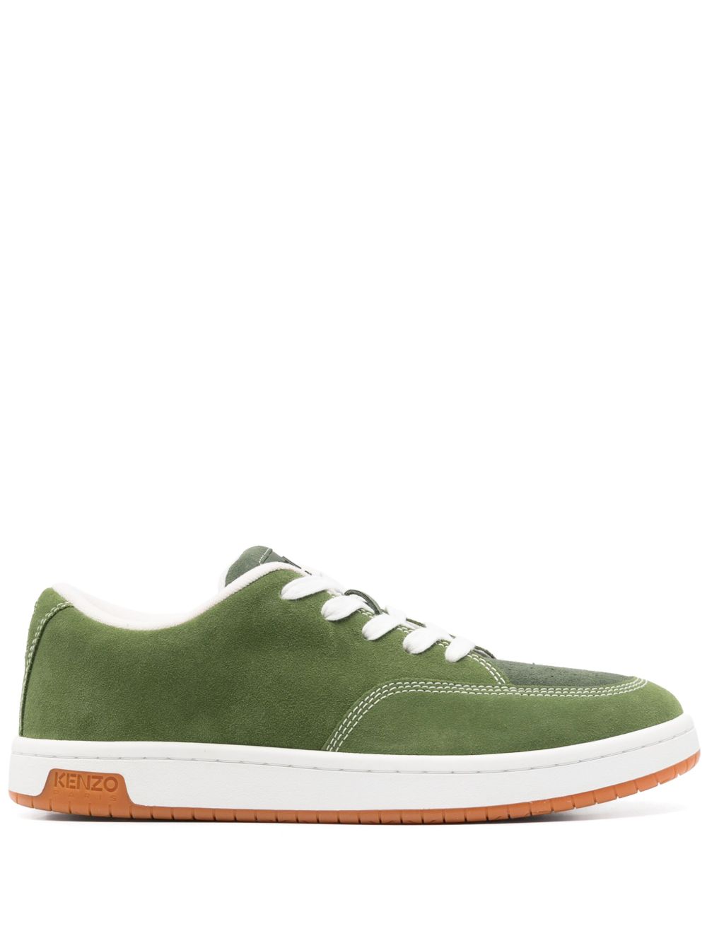Low-Top Sneakers with Perforated Toebox