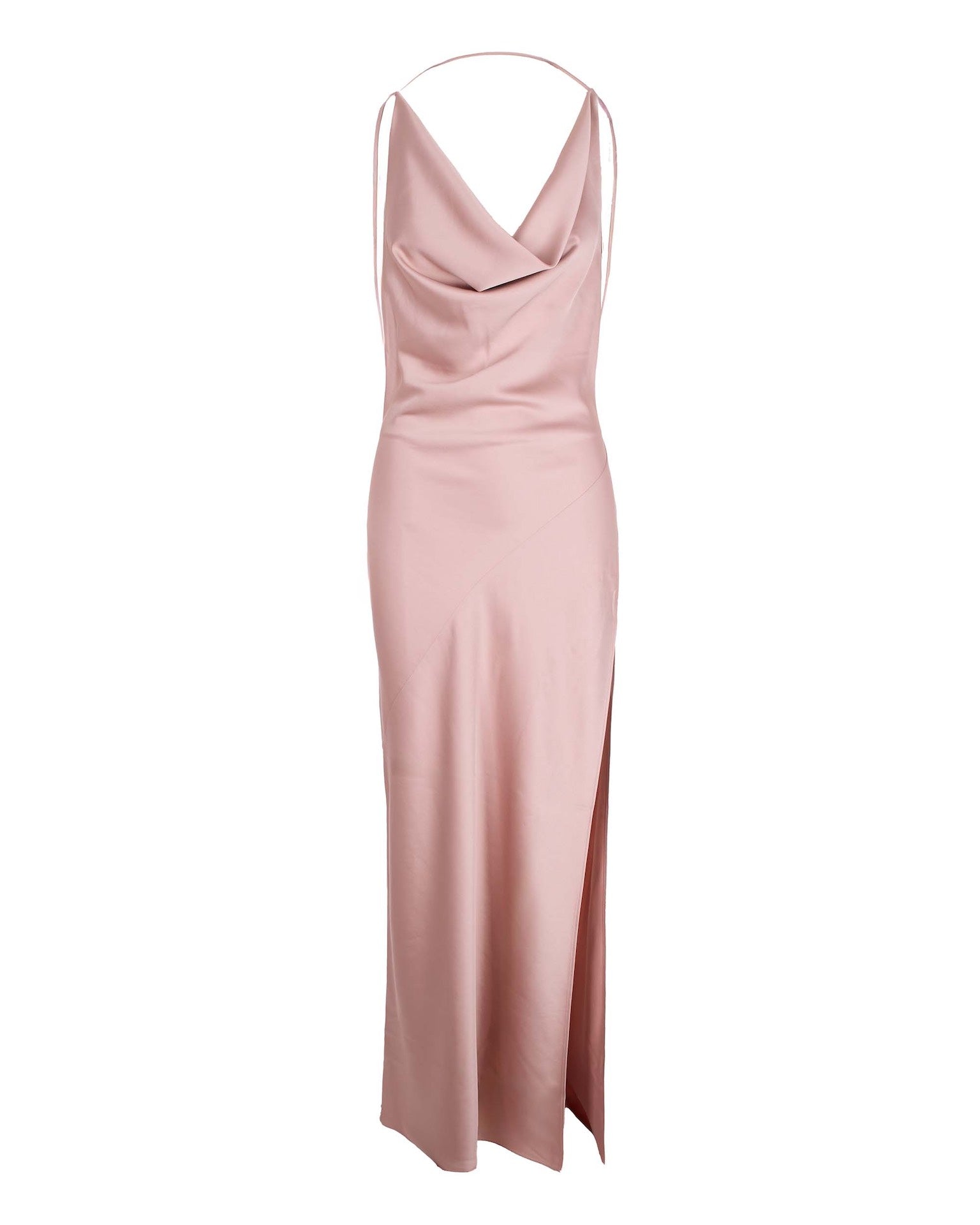 Vera Petal Satin Dress
