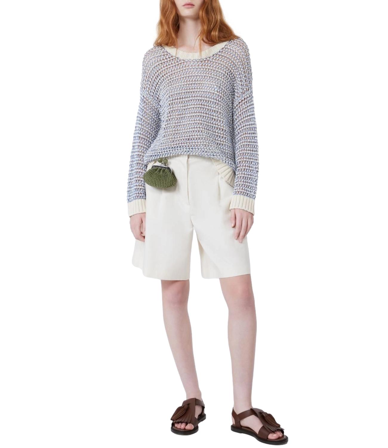 Ecru Wkdecuba Cotton Linen Shorts