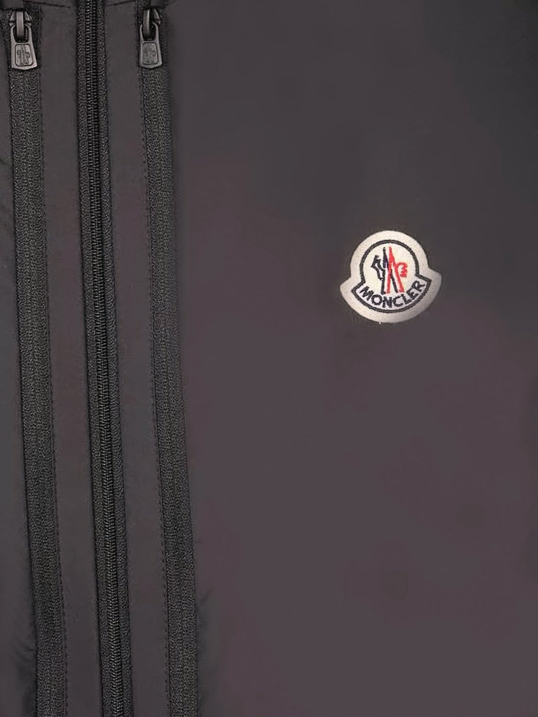 Polyester Casual Jacket with Stand-Up Collar