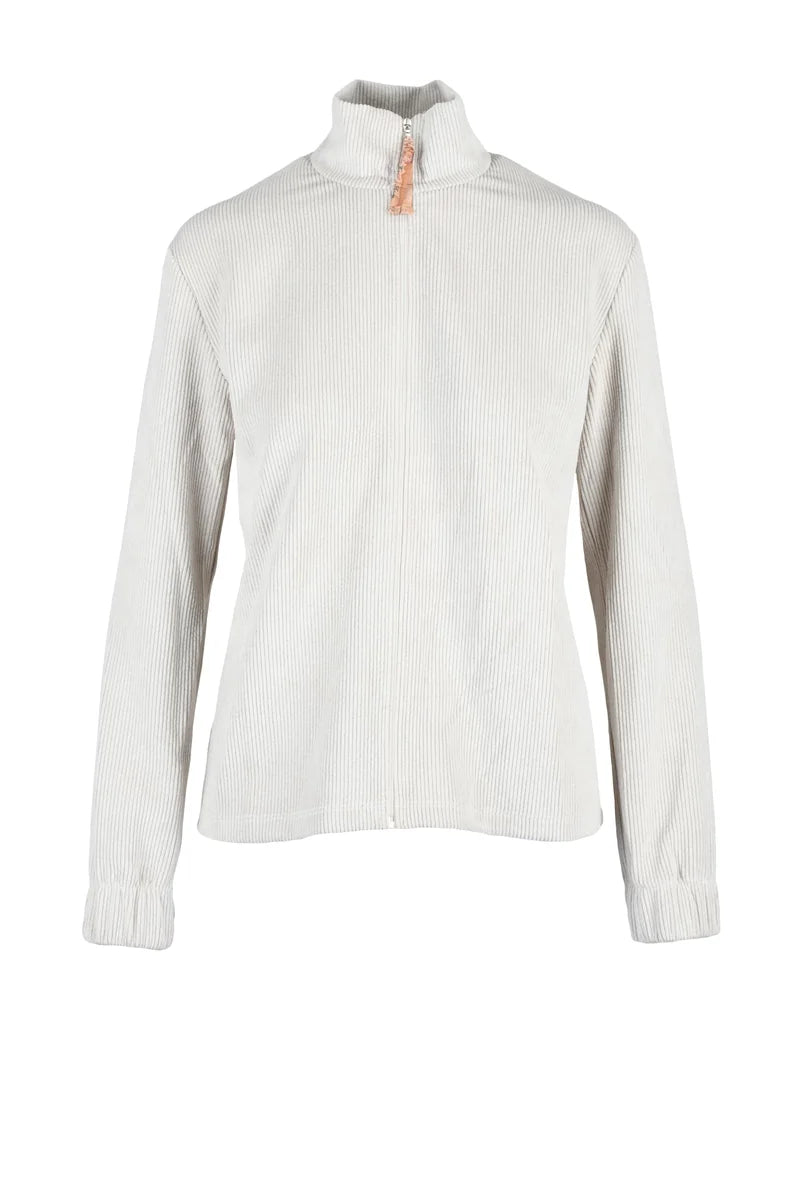 Velvet Shirt - White