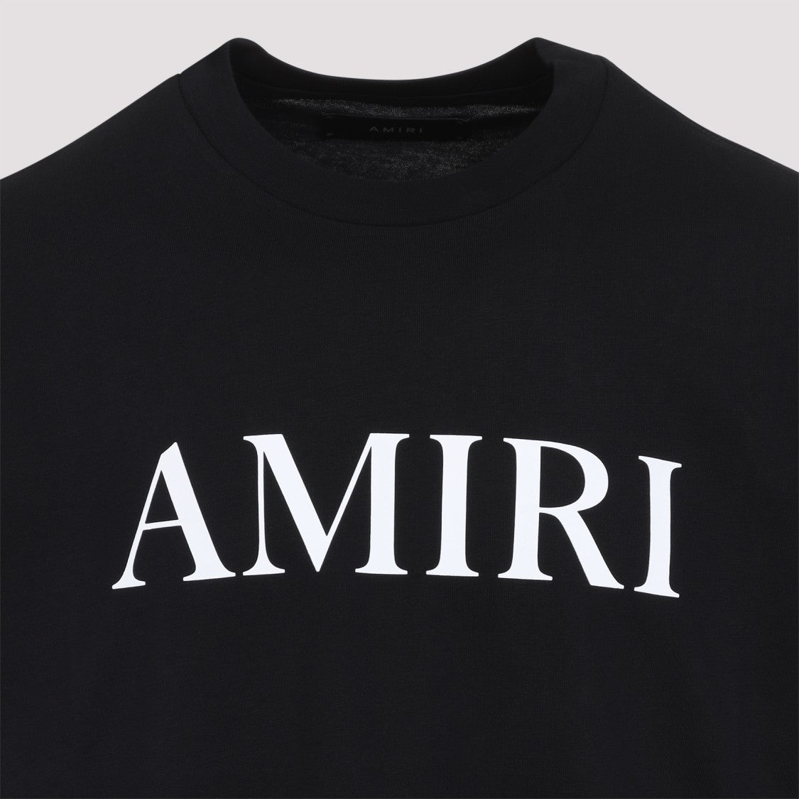 Black Cotton T-Shirt With Bold Logo