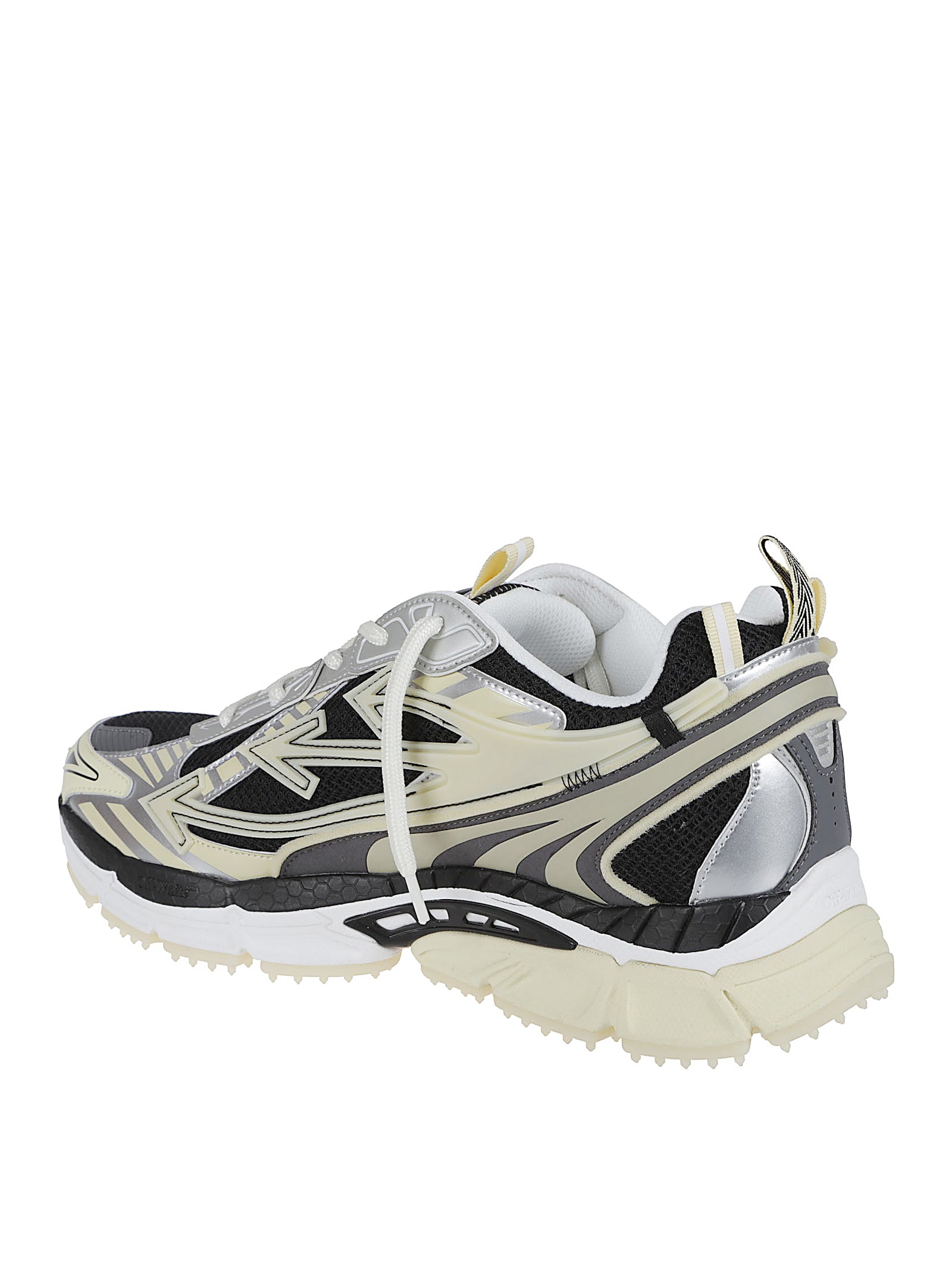 Performance-Inspired Sneakers with Signature Arrow Motifs