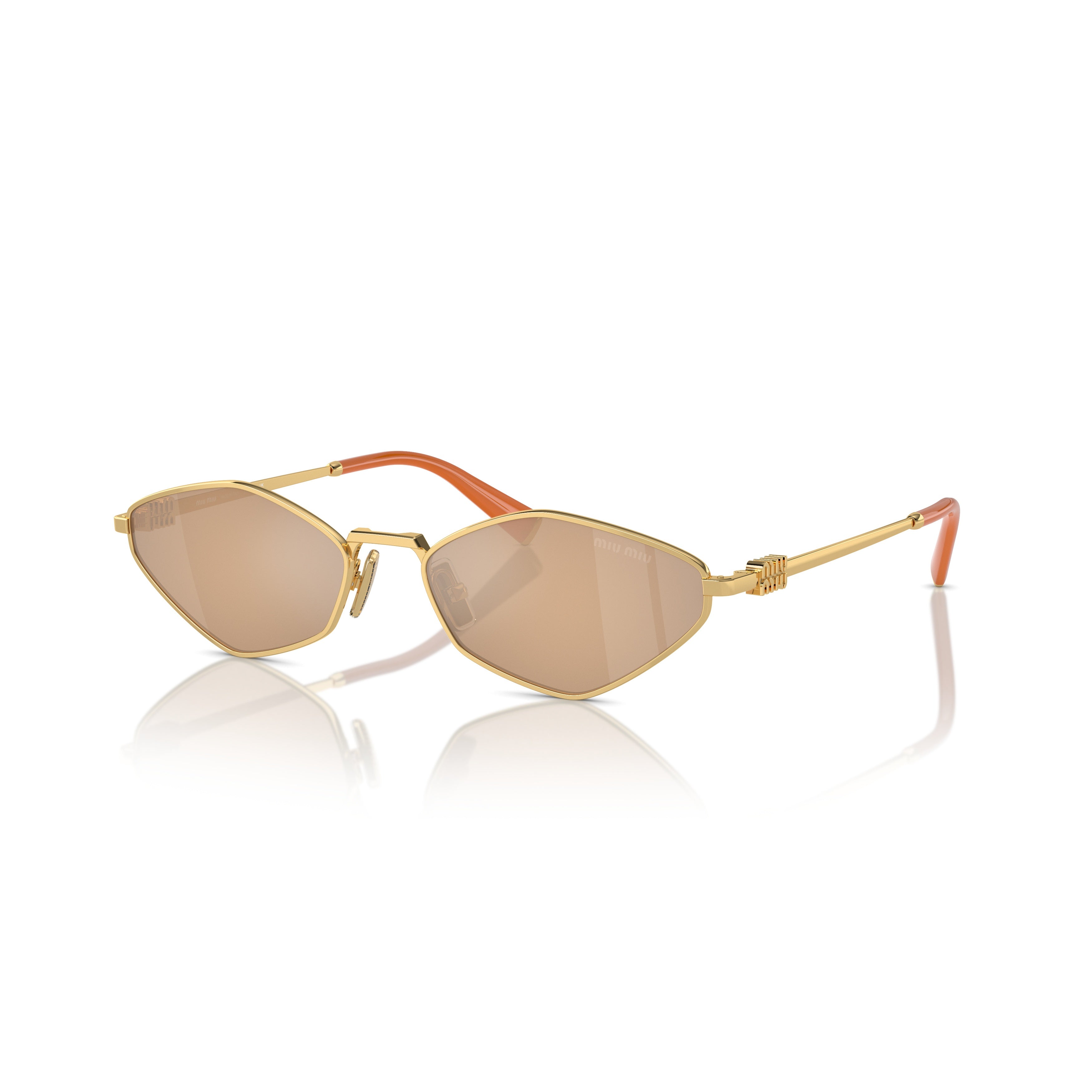0mu 56zs Geometric Frame Sunglasses