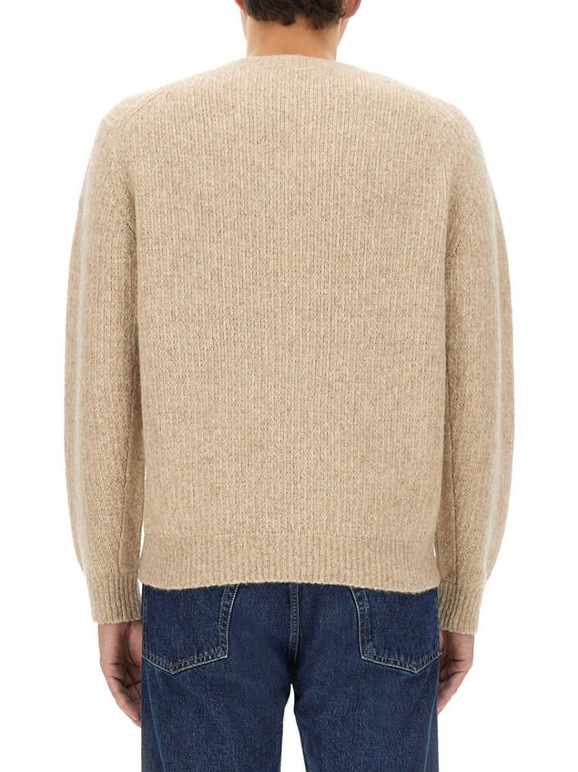 Textured Knit Regular Fit Sweater