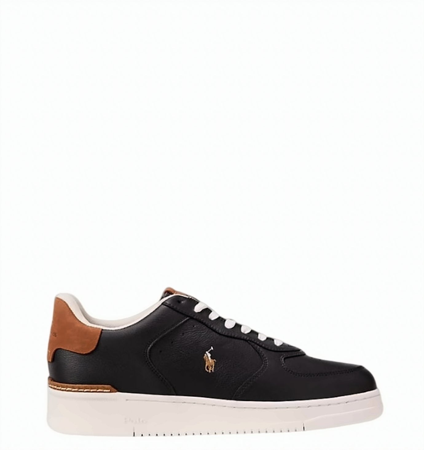 White Navy Masters Low Top Sneakers