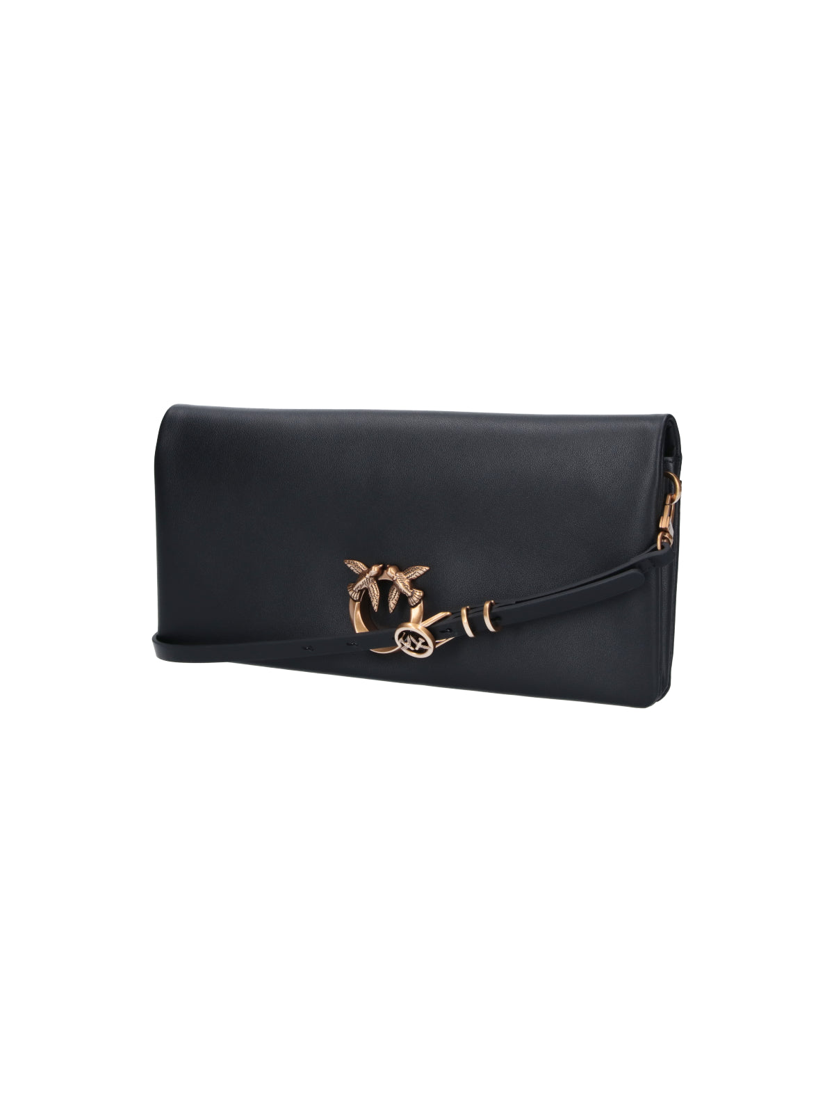 Black Click Soft Leather Bag