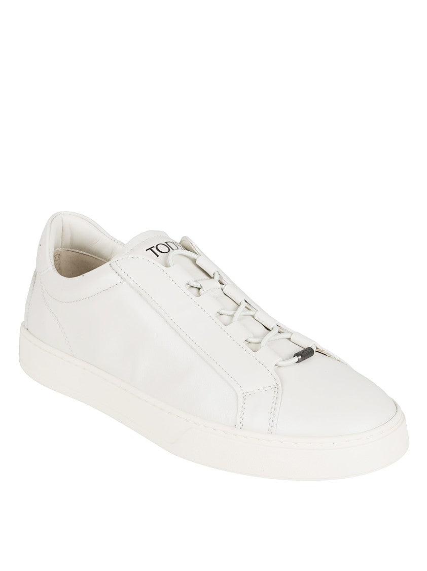 Calfskin Sneakers With Design