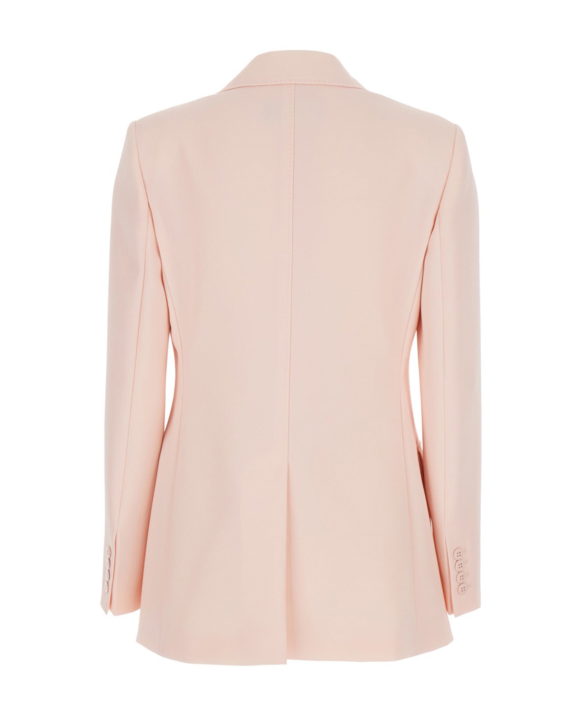 Pink Crepe Blazer