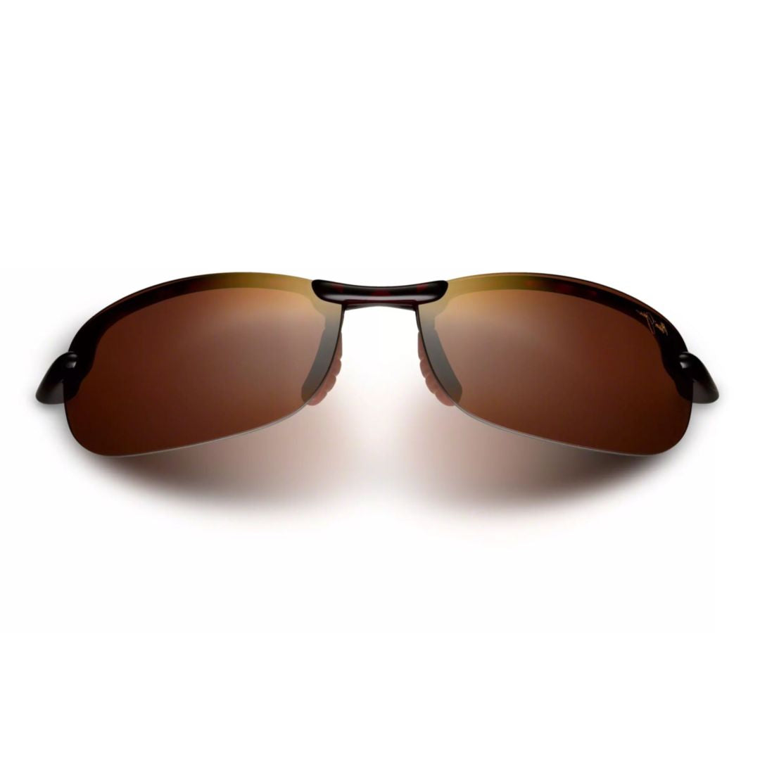 Makaha Rimless Sunglasses with Brown Gradient Lenses