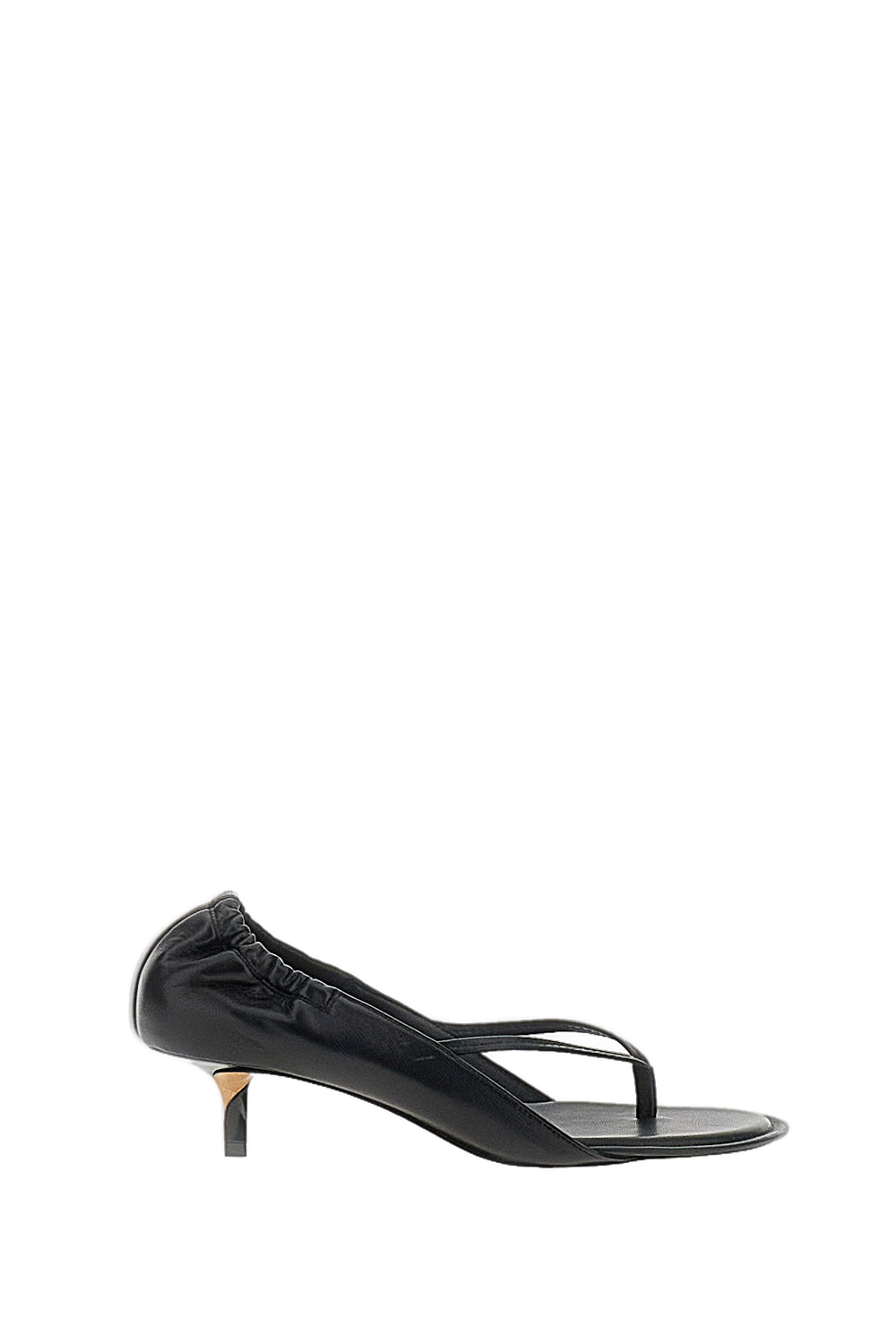 Black Nu-Pieds B Thong Sandals