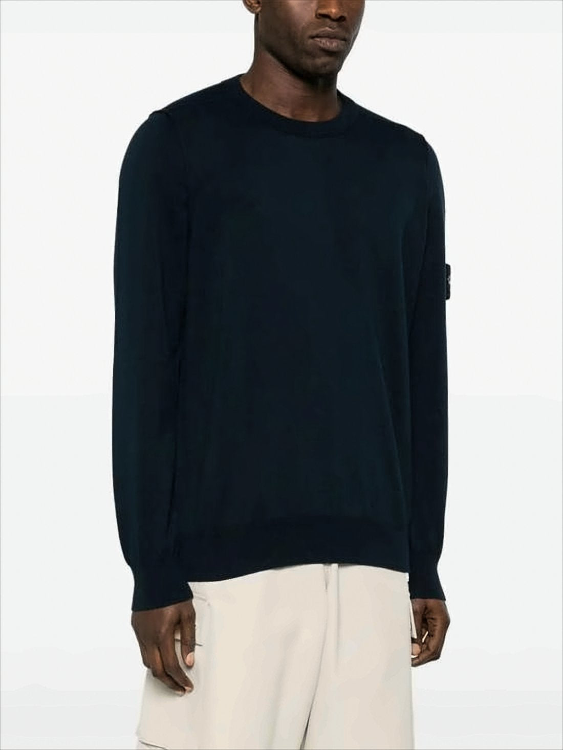 Classic Crew Neck Cotton Sweater