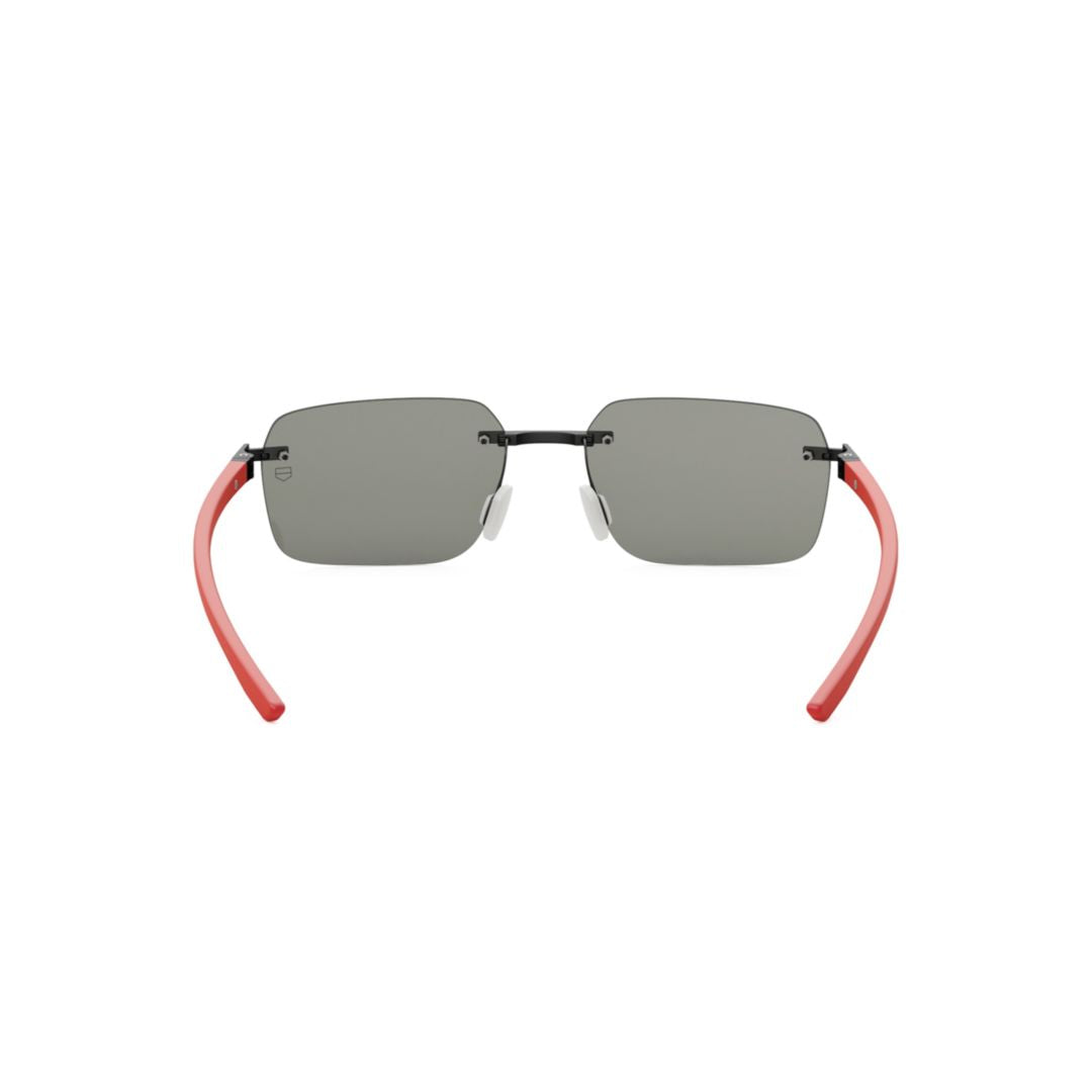 Th40039u Rimless Rectangular Sunglasses