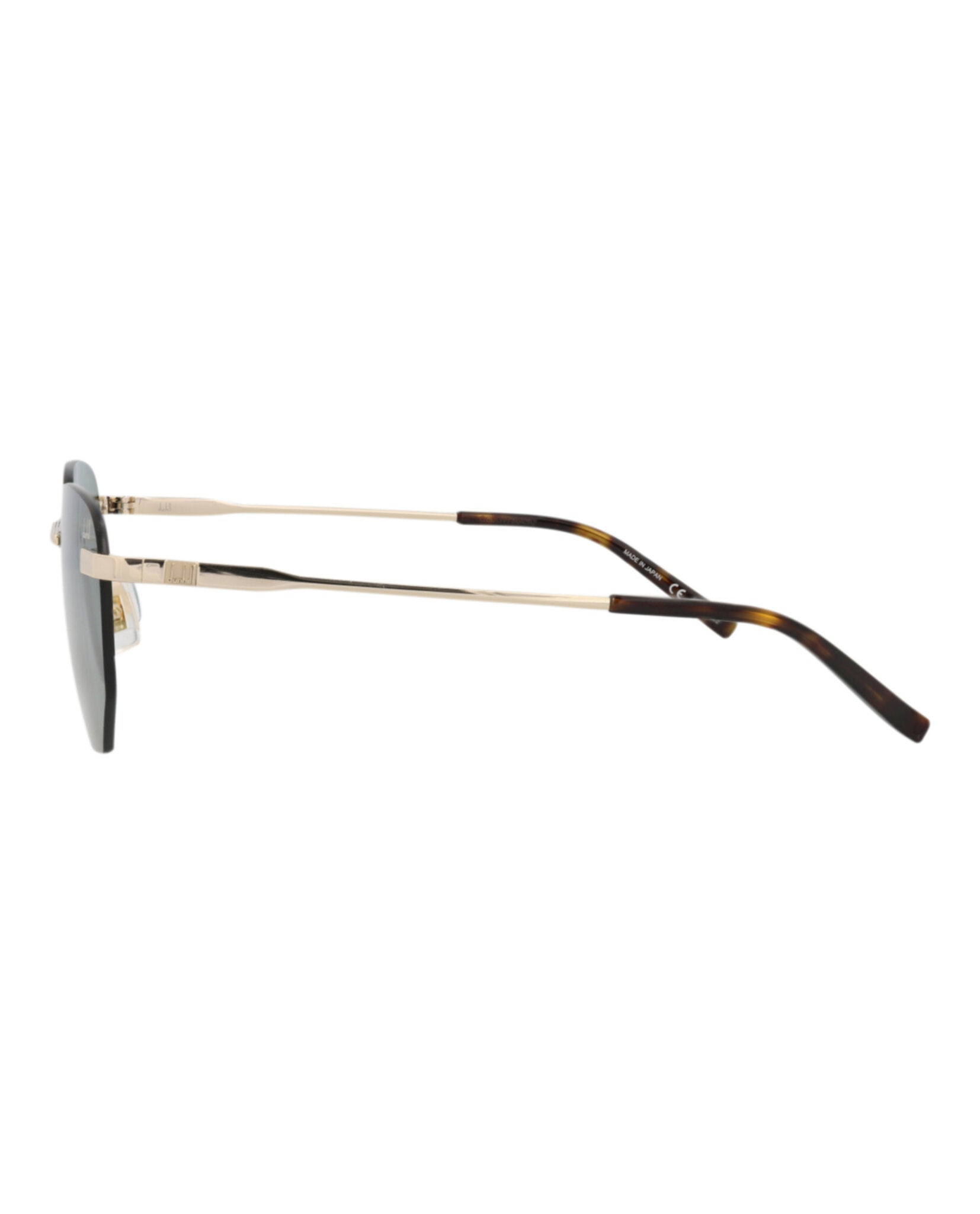 Round-Frame Metal Sunglasses