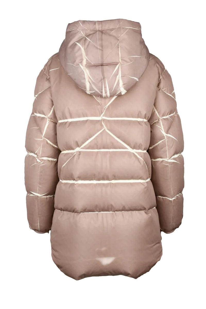 Patty Down Jacket with Zip - Beige