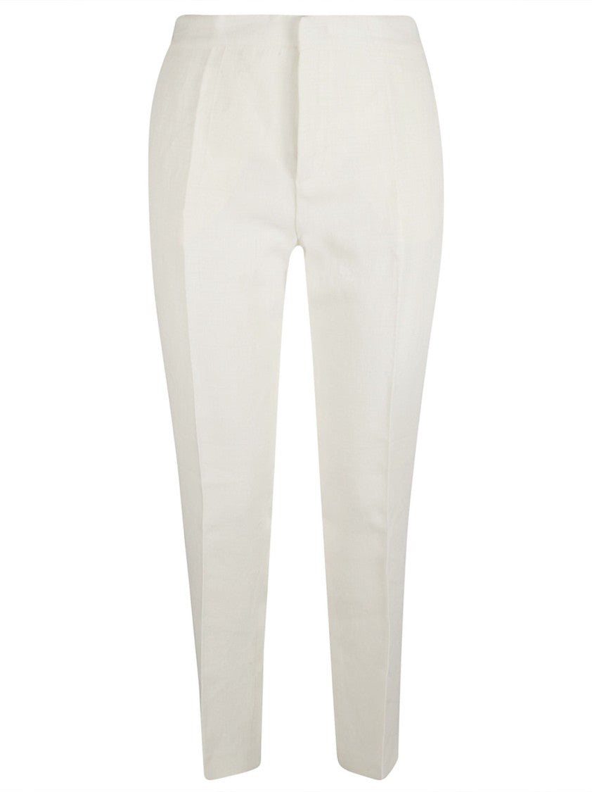 Tailored Trousers With Streamlined Leg