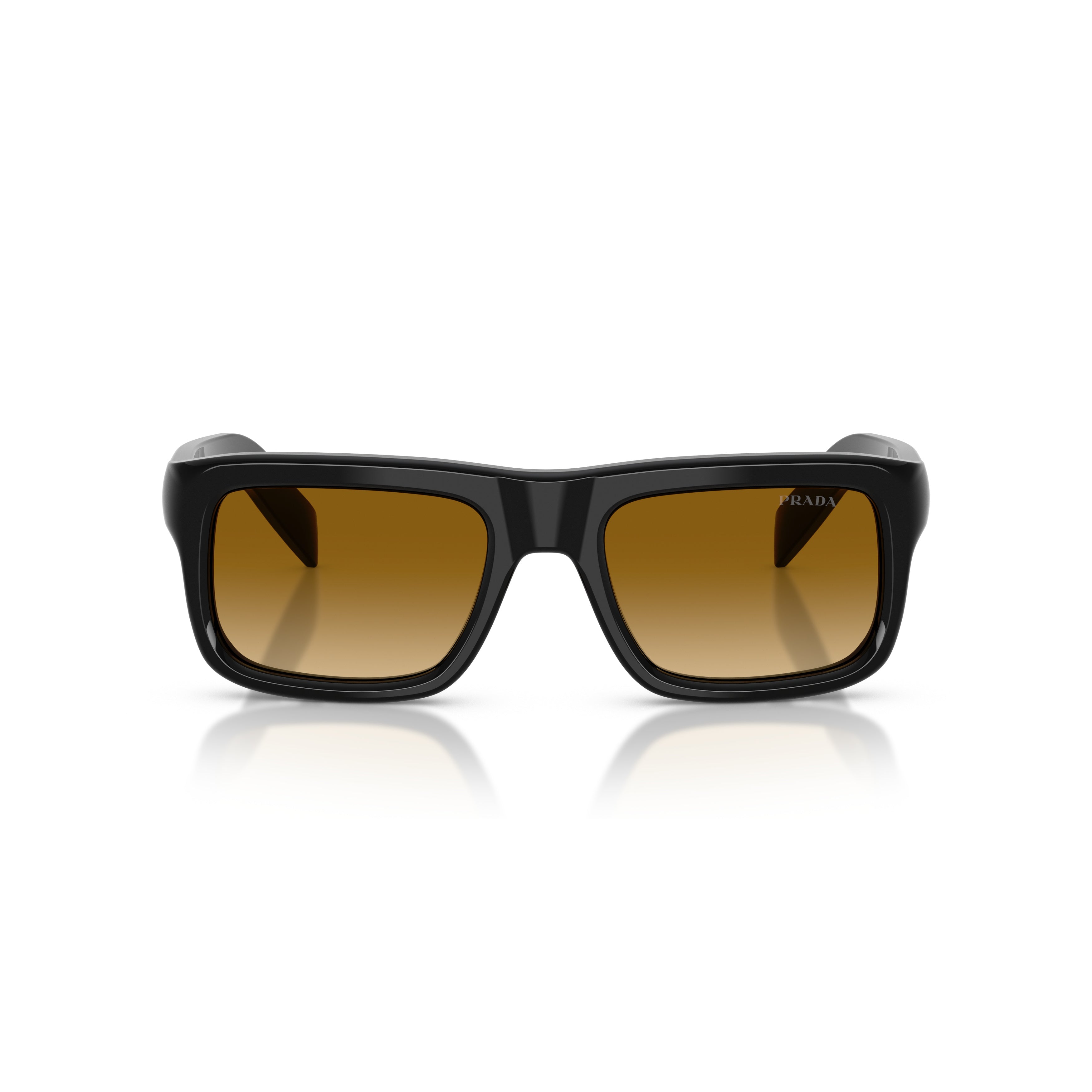 0pr D11s Glossy Black Acetate Sunglasses