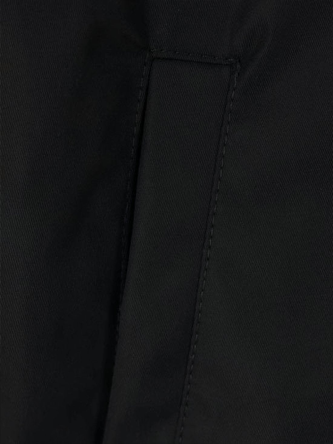 High Collar Black Jacket