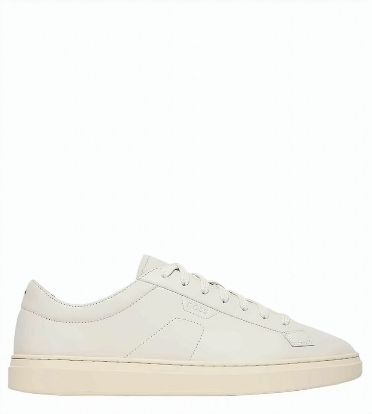 Kieran White Lace Up Sneakers