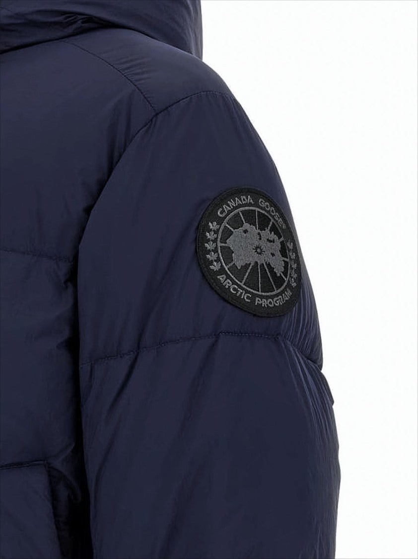 Quilted Padded Jacket with Adjustable Collar